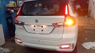 2021 ertiga New model LED tail lamp back reflected light [upl. by June]