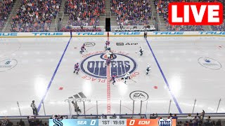 NHL LIVE🔴 Seattle Kraken vs Edmonton Oilers  18th January 2024  NHL Full Match  NHL 24 [upl. by Denten]