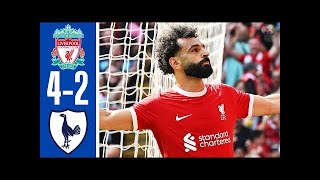 Liverpool vs Tottenham 42  All Goals amp Highlights 2024 [upl. by Ardath552]