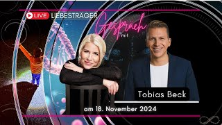 Tobias Beck im Liebesträgergespräch🌟 [upl. by Lrub]