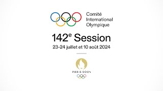 142nd IOC Session  Day 1 French  Part 1 [upl. by Mik11]