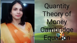 Cambridge Approach to Quantity theory of money [upl. by Nayra]