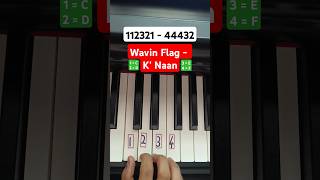 Wavin Flag  K Naan  FIFA WORLD CUP SONG 2010 Piano Tutorial [upl. by Laleb]