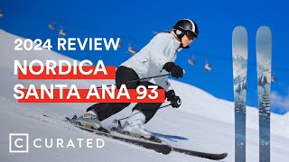 2024 Nordica Santa Ana 93 Ski Review  Curated [upl. by Hathaway547]