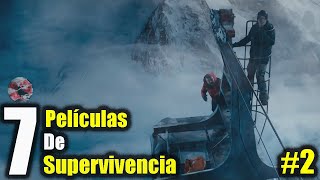 Las 7 Mejores Películas de Supervivencia 2 [upl. by Anippesuig470]