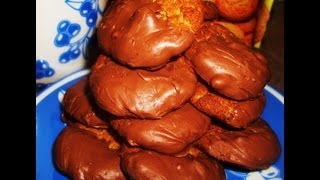 How to make Hand Dipped Chocolate Gluten Free Ginger Snap Cookies Recipe [upl. by Asiret472]