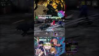 Jujutsu Kaisen Phantom Parade SSR Megumi V4 SKILLSET ANIMATIONS [upl. by Lewin]