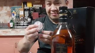 Johnnie Walker Black Label unboxing and tasting [upl. by Miarzim]