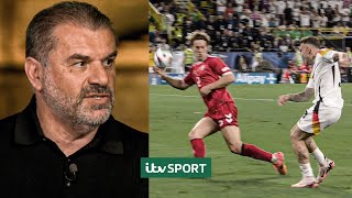 Ange Postecoglu FUMES with VAR Decision  Germany 20 Denmark  ITV Sport [upl. by Aztiley483]