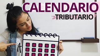 ASÍ FUNCIONA EL CALENDARIO TRIBUTARIO📆 [upl. by Yelak]