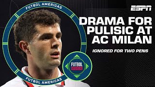 Was Christian Pulisic DISRESPECTED by his AC Milan teammates over penalty drama  ESPN FC [upl. by Reinar]