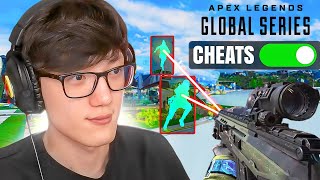 ALGS CHAOS as Apex Pros Get HACKED Mid Game [upl. by Akeret]