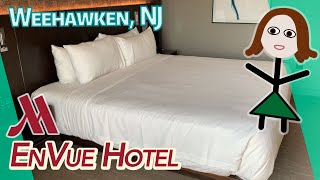 Manhattan Cruise Hotel Tour EnVue Hotel Marriott Bonvoy in Weehawken NJ [upl. by Euphemiah779]