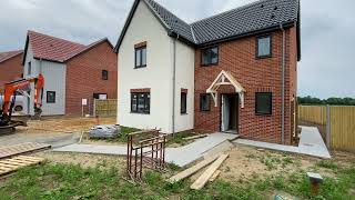 Plot 8 George Edwards Close Bunwell Norfolk [upl. by Proulx924]