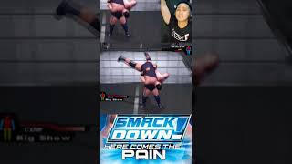 WWE RIKISHI WIN SMACKDOWN wwe smackdown ps2 jifsun shorts [upl. by Aicissej]