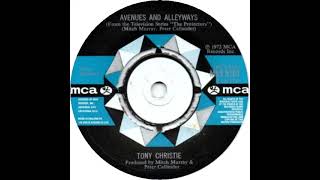 UK New Entry 1973 30 Tony Christie  Avenues And Alleyways [upl. by Pulling]