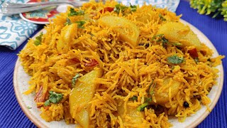 Masala Pulao  Aloo Masala Pulao Jhat Se Banao Maze Se Khao  Aloo Ke Masaledar Chawal [upl. by Haet768]