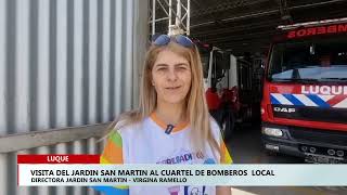 VISITA DEL JARDIN SAN MARTIN AL CUARTEL DE BOMBEROS LOCAL DIRECTORA VIGINIA RAMELLO [upl. by Otes776]