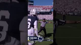 How Did He Come Up With This Football ohiostatefootball pennstatefootball cfb interception [upl. by Ariela]