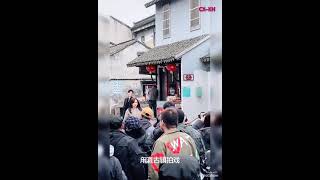 Cheng Xiao and Luo Yunxi  Drama Lie To Love drama filming fancam compilation part 1  【罗云熙×程潇】 [upl. by Nasho974]