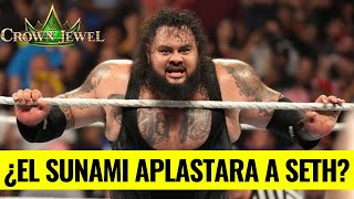 ¿Bronson Reed destruye a Seth Rollins  WWE Crown Jewel 2024  WWE en español [upl. by Harrie]