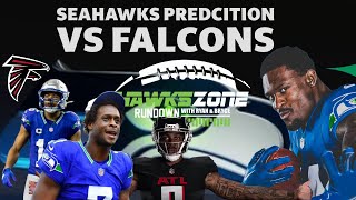 SEAHAWKS Predictions vs Falcons [upl. by Ennazzus]