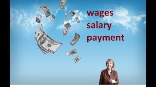 Wage salary payment  какая разница [upl. by Mushro942]