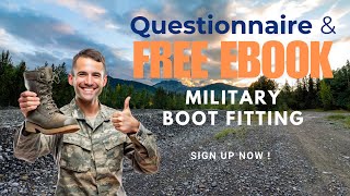 ENStop Military Boot Pain Join Boot Fitting Study Free eBook 🎖️ [upl. by Ehcnalb]