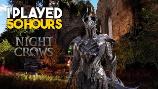 Night Crows  MMORPG Review 50 Hours Pay To Win Endgame Experience [upl. by Ahse]