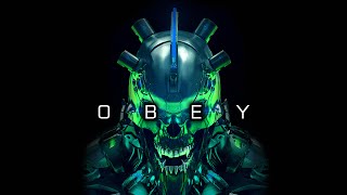 Darksynth  Cyberpunk Mix  Obey  Dark Synthwave Dark Industrial Electro Music [upl. by Neitsirhc]