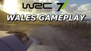 WRC 7  EARLY WALES GAMEPLAY  Xbox One [upl. by Placida]