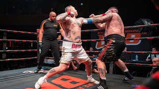 Griffiths vs Barrett bare knuckle boxing FULL FIGHT bkb34 [upl. by Travus92]