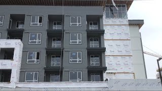 Aldergrove Town Centre Housing Construction Project by CALIBER Projects Update on Main Building [upl. by Adnirolc]