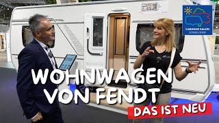 Fendt Wohnwagen🔥 NEUHEITEN vom Caravan Salon 2024 [upl. by Ric]