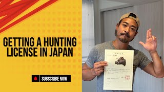 Getting a hunting license in Japan [upl. by Aranahs]