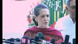 Interview President Indian National Congress Sonia Gandhi [upl. by Welcy]