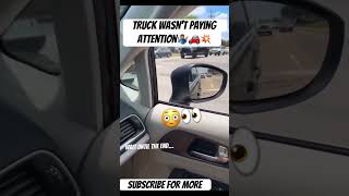 Truck Accidentally Hits Another Vehicle👀🤔shorts foryou explore suggest suggested fypage [upl. by Otsuaf]