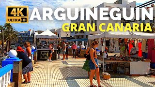 Gran Canaria Arguineguin Walking Tour March 22 2022 🔴 Tuesday Market to Dorado Beach Hotel [upl. by Wilburn]