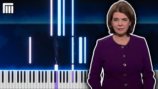 Tagesschau Intro  Piano [upl. by Atinar]