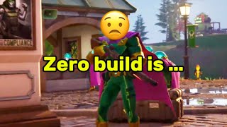 Avengers loot in zero build was a mistake [upl. by Ahsinom]