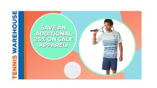 Tennis Warehouse Liquidation Apparel Sale [upl. by Blayze510]