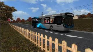 OMSI 2  Yorkshire Counties 3  Route PR1  Volvo B8RLE [upl. by Laenaj]