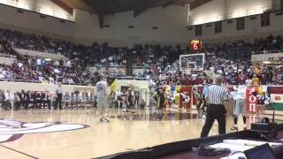 Morehead States Kenneth Faried with an Unbelievable Blocked Shot [upl. by Hadihahs]