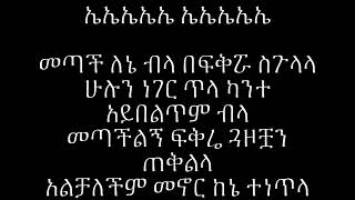 abinet agonafir metach lene bela Lyrics [upl. by Airretnahs144]