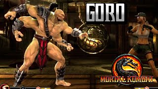 Mortal Kombat IX Goro Performs All Character Victory Celebrations PC 60FPS 1080p [upl. by Erminna]