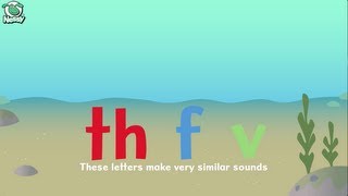 Nessy Spelling Strategy  ‘th’ ‘f’ ‘v’ are often confused  Learn How to Say and Spell [upl. by Latt]