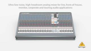 XENYX XL3200 Premium 32Input 4Bus Live Mixer with XENYX Mic Preamps and British EQs [upl. by Notloc]