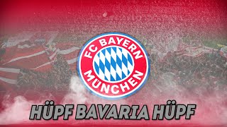 FC Bayern Munich  Südkurve München  Germany  HÜPF BAVARIA HÜPF [upl. by Panthia844]