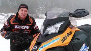 TEST RIDE 2013 SkiDoo MXZX 600 ETEC [upl. by Arissa]