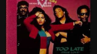 THE REAL MILLI VANILLI too late true lovewmv [upl. by Notsreik]